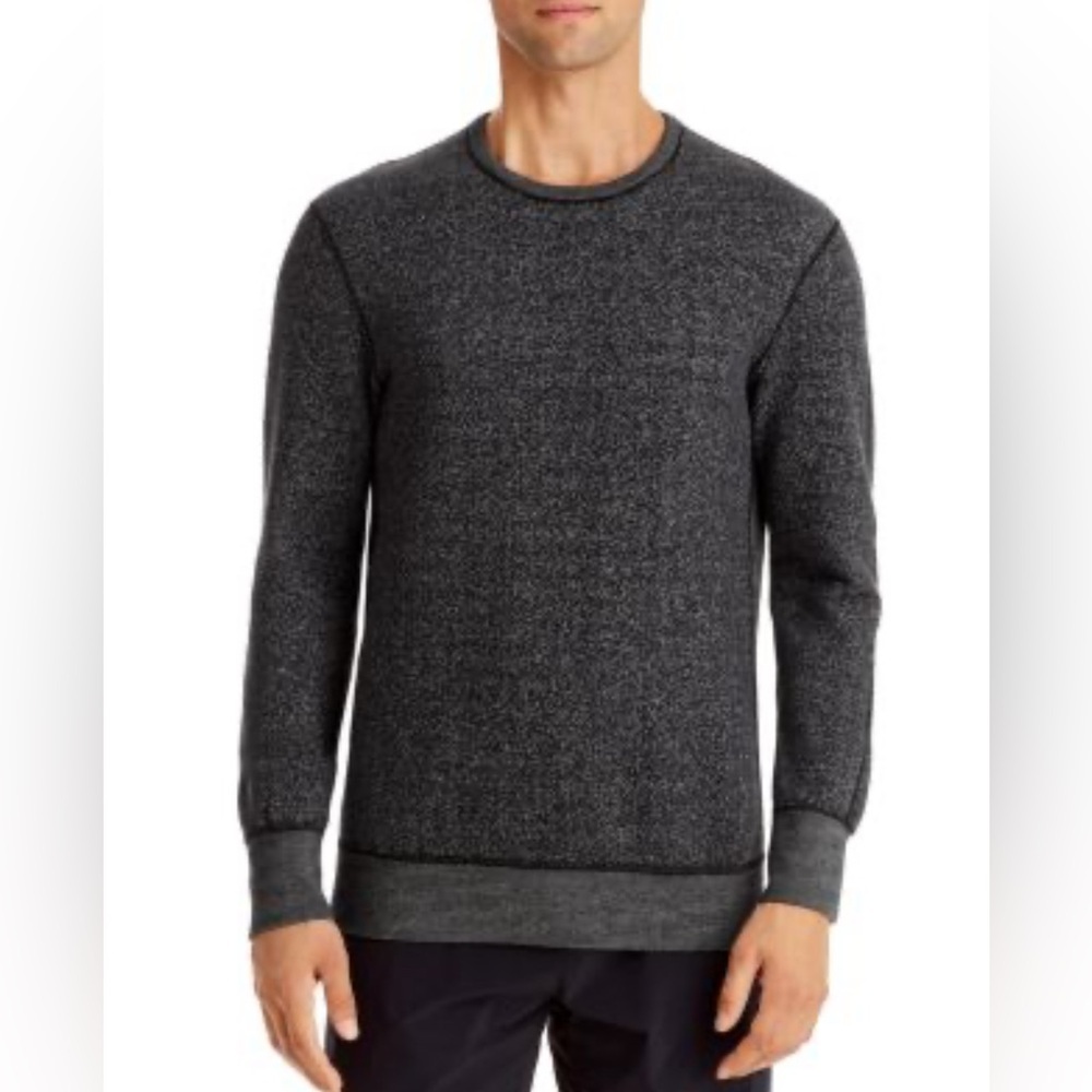 Reigning Champ | Tiger fleece crewneck sweatshirt Men’s size XL black gray heavy